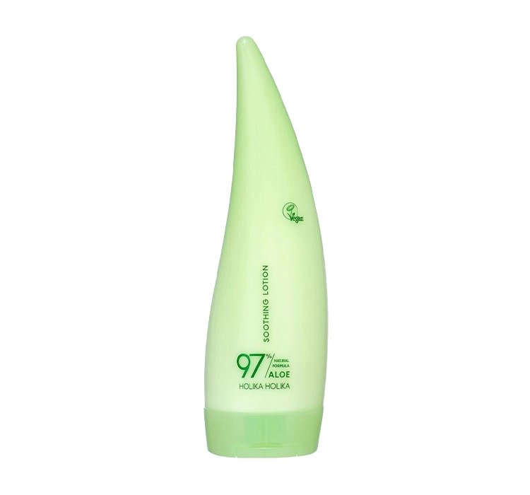 HOLIKA HOLIKA ALOE NATURAL 97% GŁĘBOKO NAWILŻAJĄCY BALSAM DO TWARZY I CIAŁA 240ML