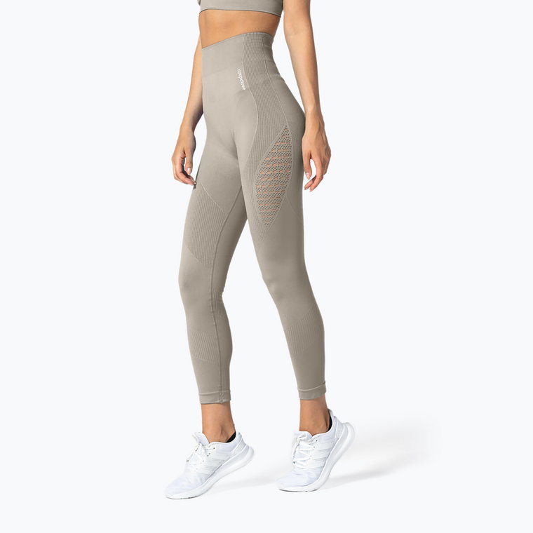 Legginsy damskie Carpatree Phase Seamless latte