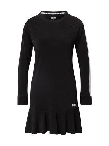 DKNY Performance Sportowa sukienka  czarny / biały