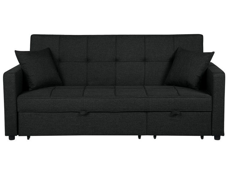 Sofa tapicerowana BELIANI Glomma, czarna
