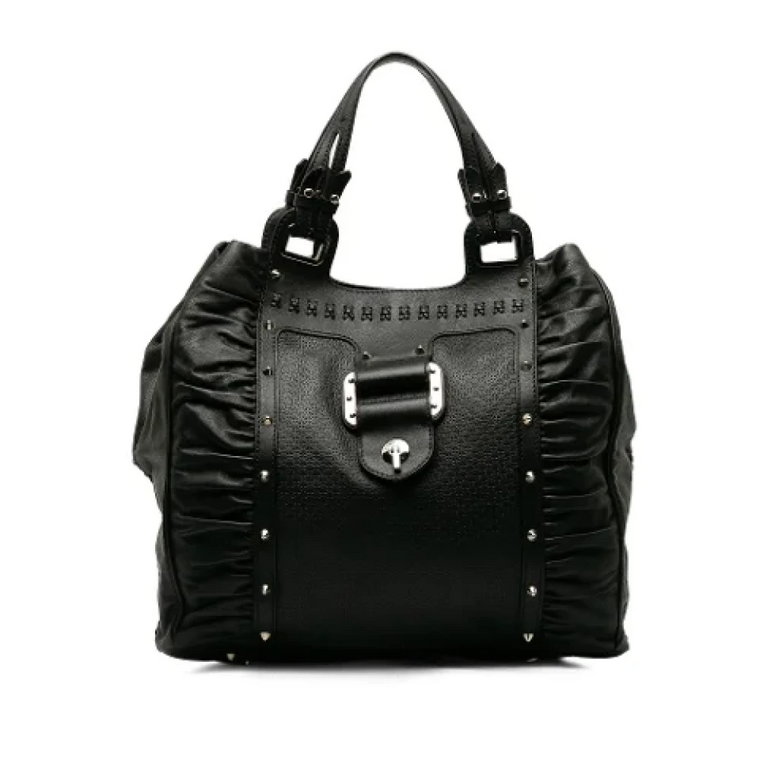 Pre-owned Leather totes Versace Pre-owned