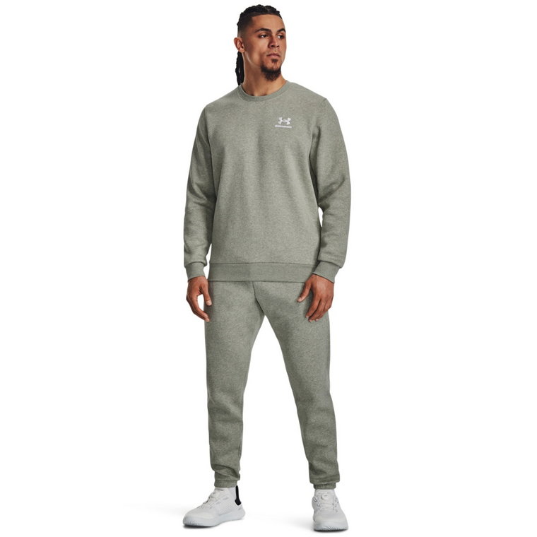 Męskie spodnie dresowe Under Armour UA Essential Fleece Jogger - szare