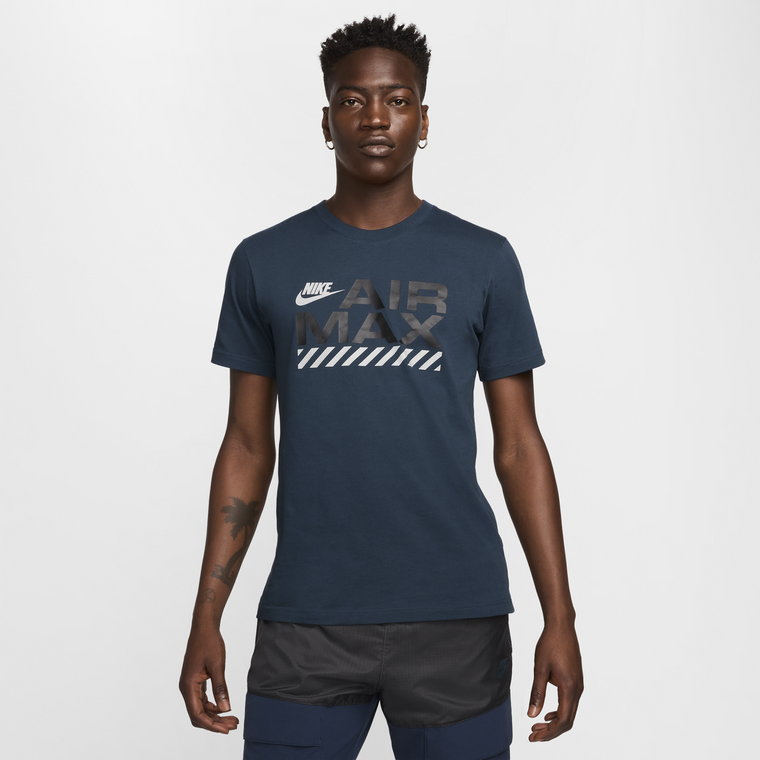 T-shirt męski Nike Sportswear Air Max - Biel