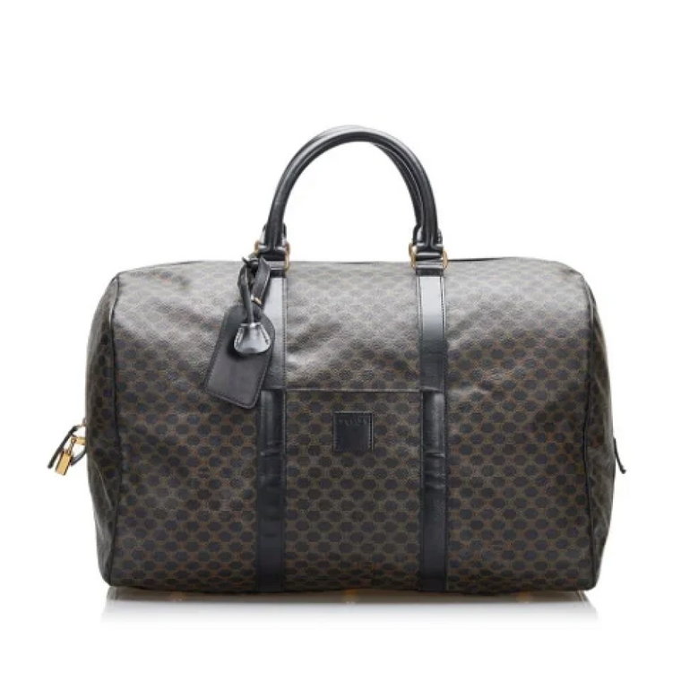 Pre-owned Canvas travel-bags Celine Vintage