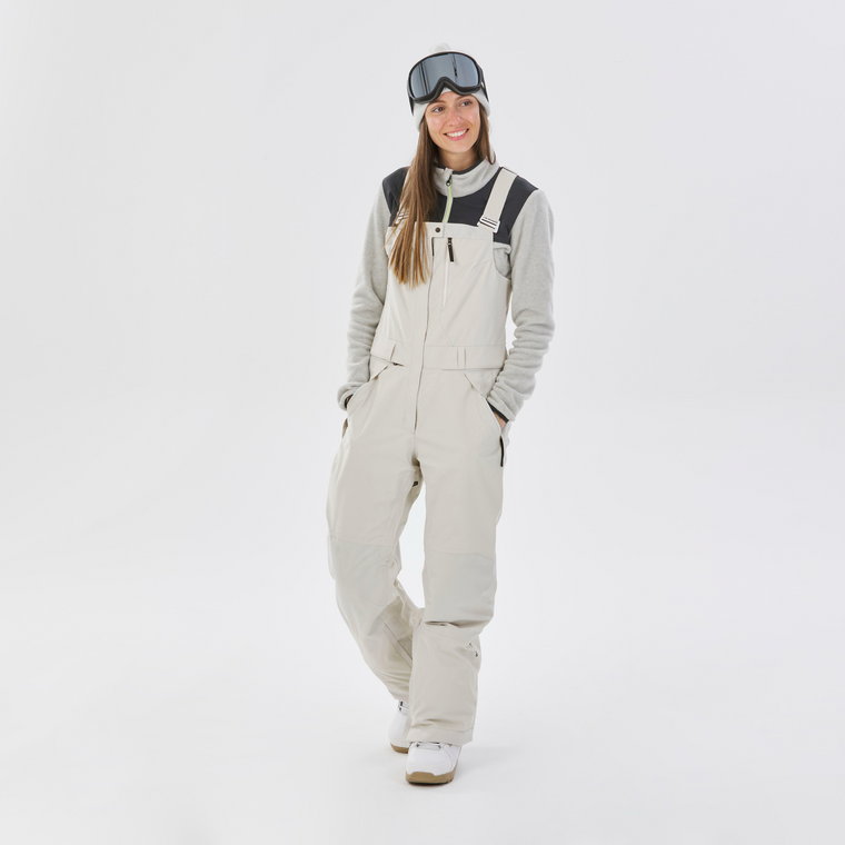 Spodnie snowboardowe ogrodniczki damskie Dreamscape SNB BIB 900