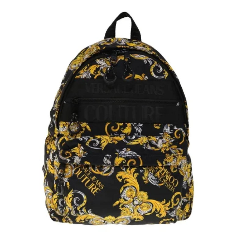 Pre-owned Fabric backpacks Versace Pre-owned