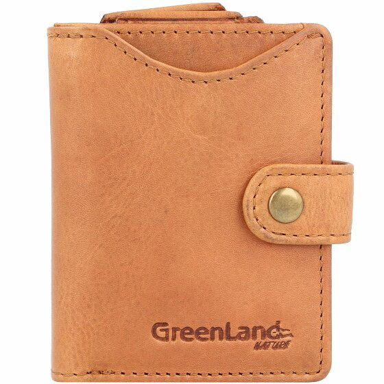 Greenland Nature Nature Credit Card Case Leather 8 cm braun