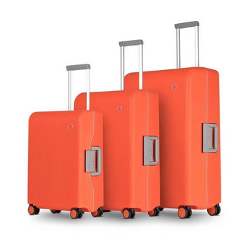 Echolac, Fusion zestaw walizek Pomarańczowy, male,