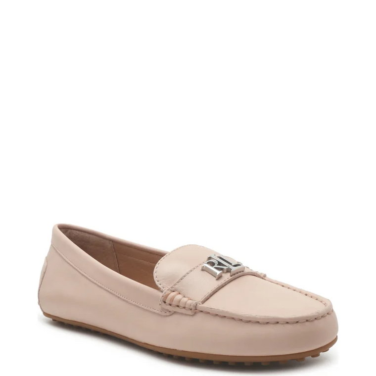 LAUREN RALPH LAUREN Skórzane mokasyny BARNSBURY-FLATS-DRIVER