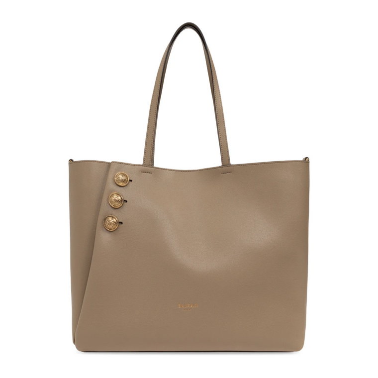 Torba `Embleme` typu `shopper` Balmain