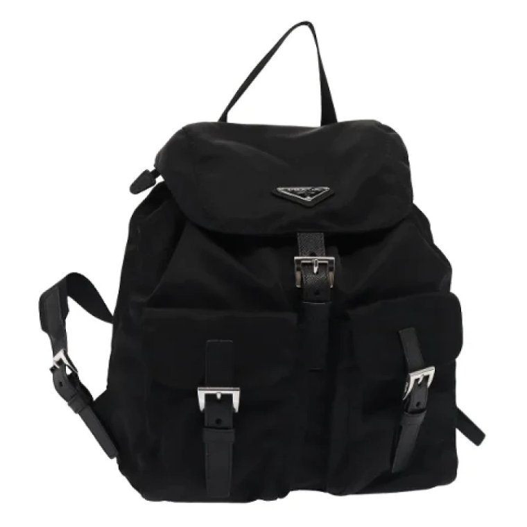 Pre-owned Nylon backpacks Prada Vintage