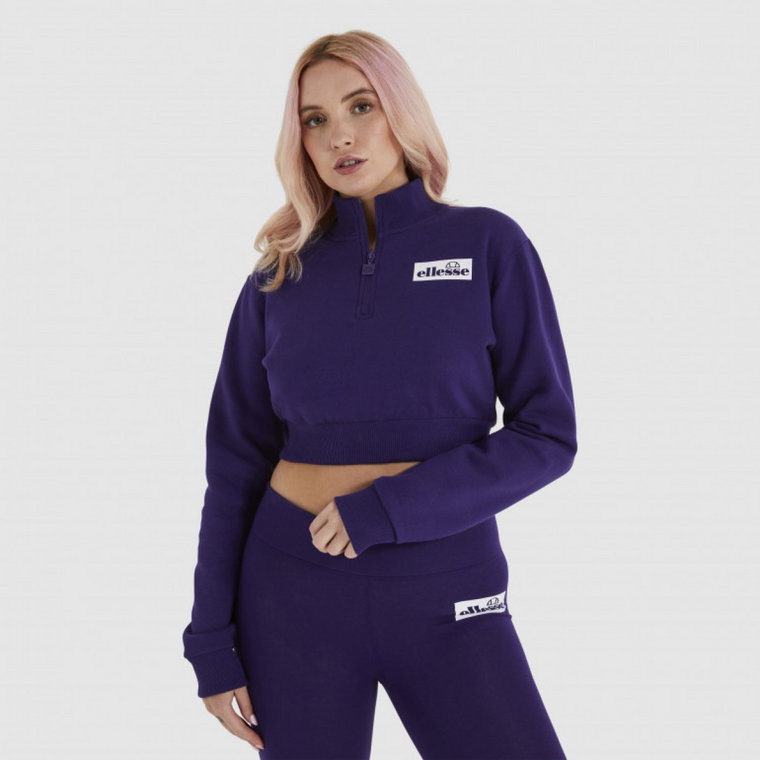 Damska bluza dresowa nierozpinana crop top ELLESSE Occhi