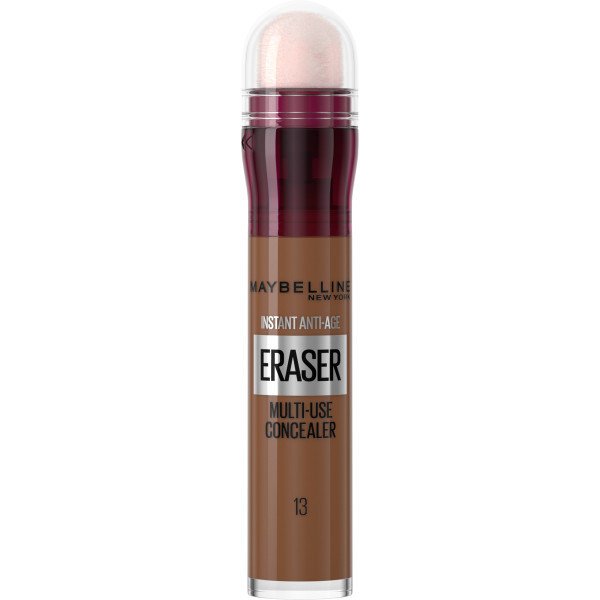 Maybelline Instant Anti Age Eraser korektor w płynie z aplikatorem w postaci gąbeczki odcień 13 Cocoa 6,8 ml