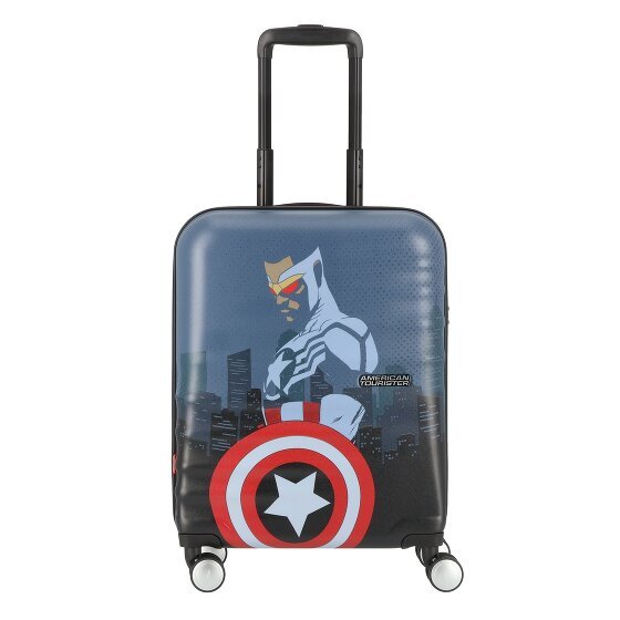 American Tourister Wavebreaker Disney 4 kółka Walizka kabinowy 55 cm captain america city