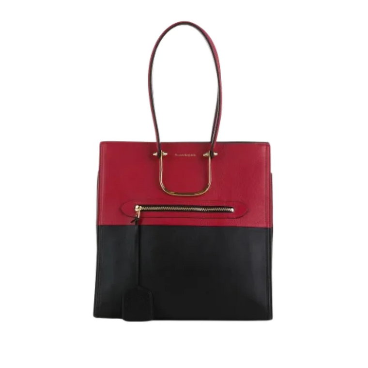 Pre-owned Leather totes Alexander McQueen Pre-owned