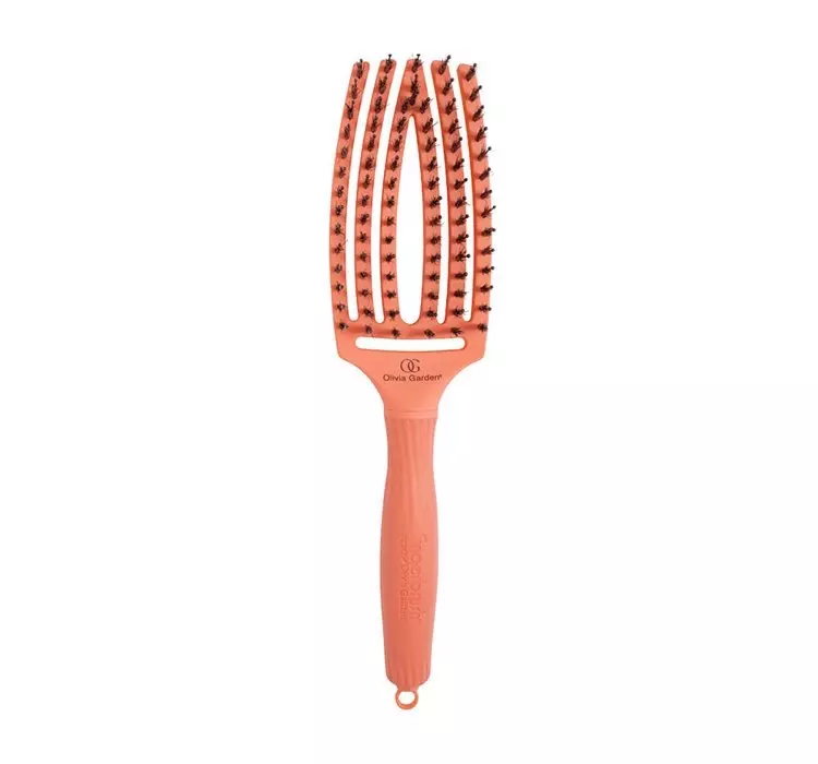 OLIVIA GARDEN FINGERBRUSH COMBO BLUSH SZCZOTKA DO WŁOSÓW CORAL