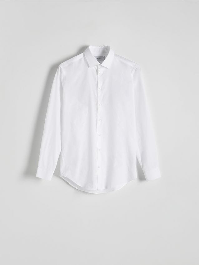 Reserved - Koszula slim fit - biały