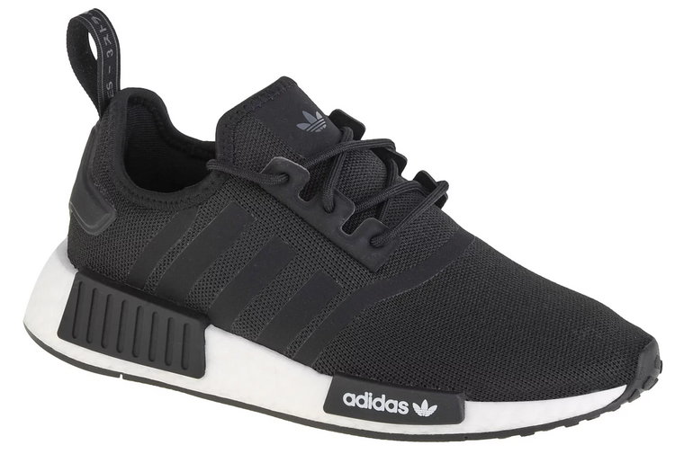 adidas NMD_R1 Refined J H02333, Dla chłopca, Czarne, buty sneakers, tkanina, rozmiar: 36