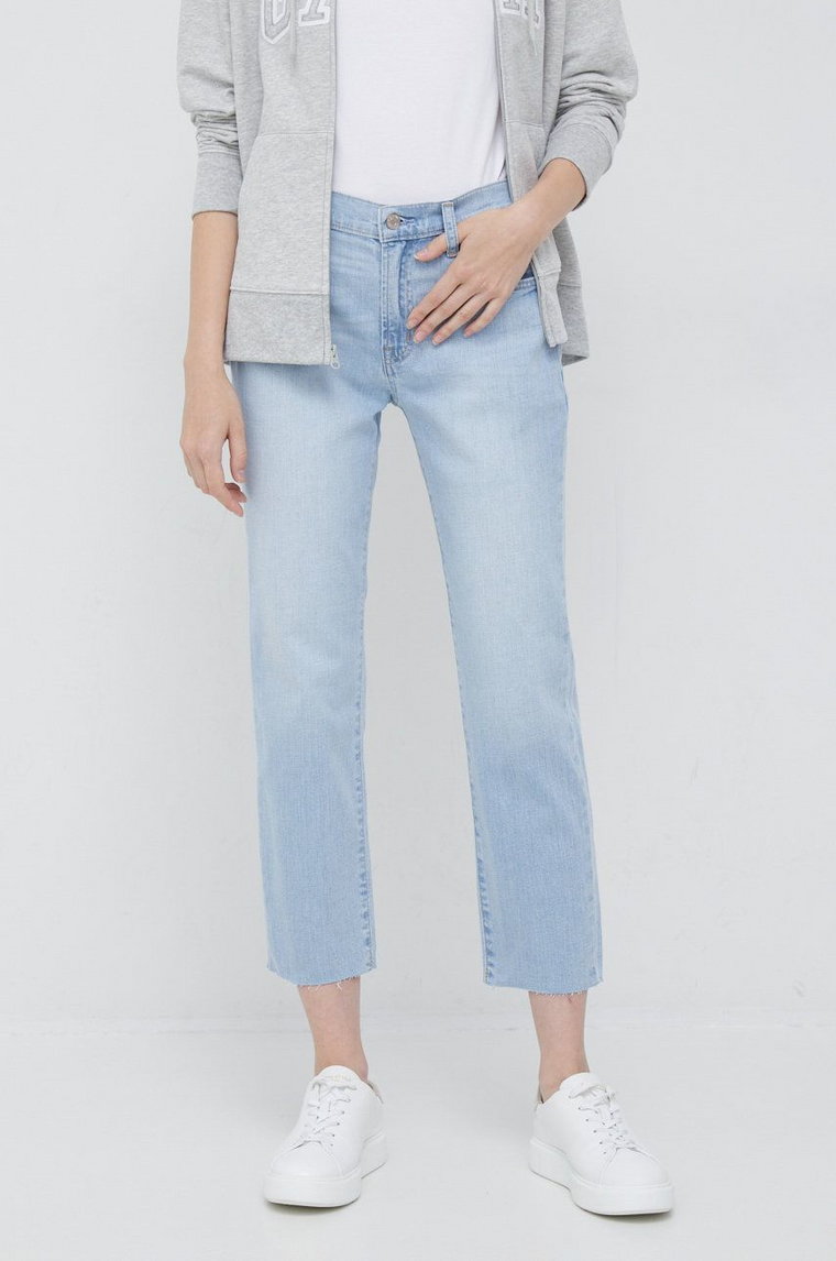 GAP jeansy damskie medium waist