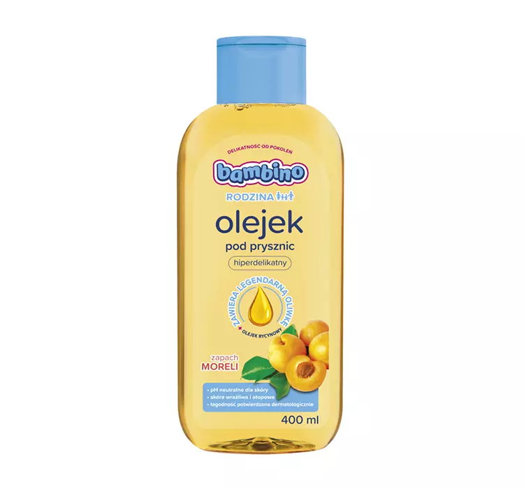 BAMBINO RODZINA OLEJEK POD PRYSZNIC MORELA 400ML