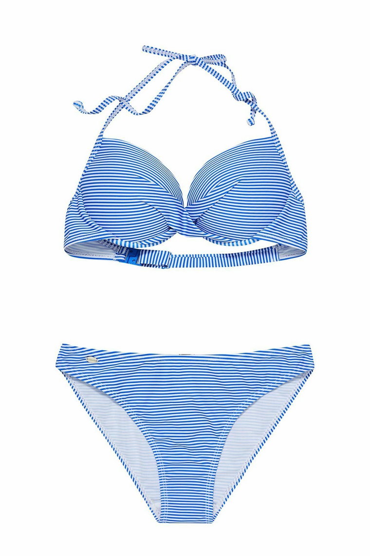 Damski dół od bikini w paski