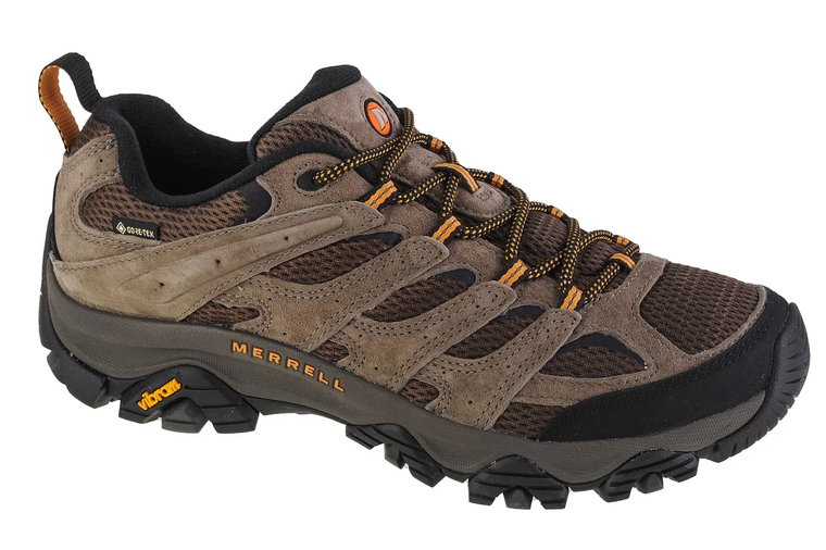 Merrell Moab 3 GTX J035805, Męskie, Brązowe, buty trekkingowe, skóra zamszowa, rozmiar: 44