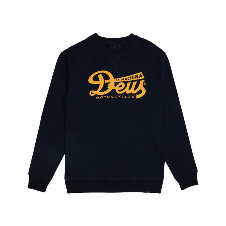 Bluza Relief Crew Navy-S Deus Ex Machina