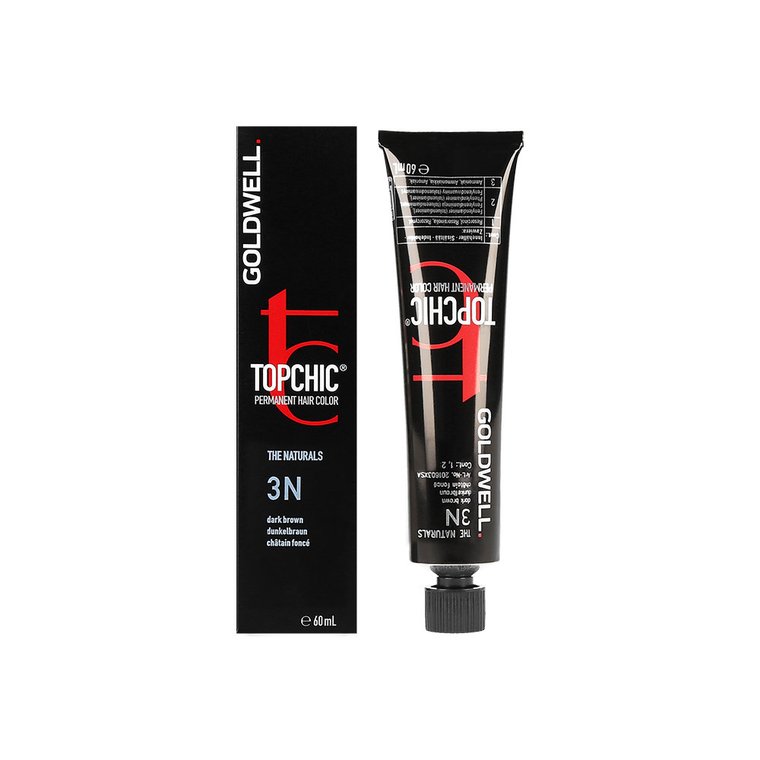 Goldwell, Topchic, farba do włosów, 3N Dark Brown, 60 ml