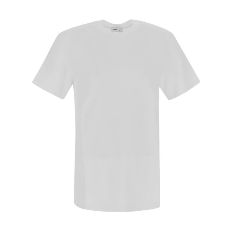Klasyczny Bawełniany T-Shirt Salvatore Ferragamo