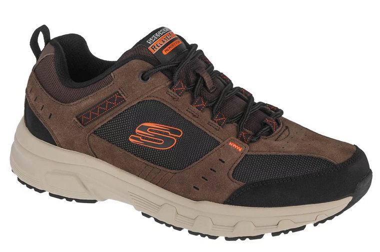 Skechers Oak Canyon 51893-CHBK, Męskie, Brązowe, buty trekkingowe, skóra zamszowa, rozmiar: 41