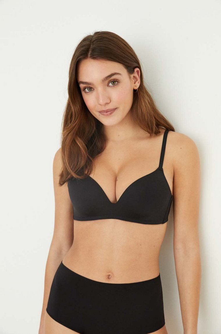 ASOS DESIGN – Molly – Czarny zestaw z koronki: biustonosz bandeau i stringi