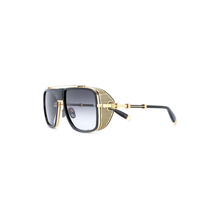 Klasyczne Czarne Okulary Balmain