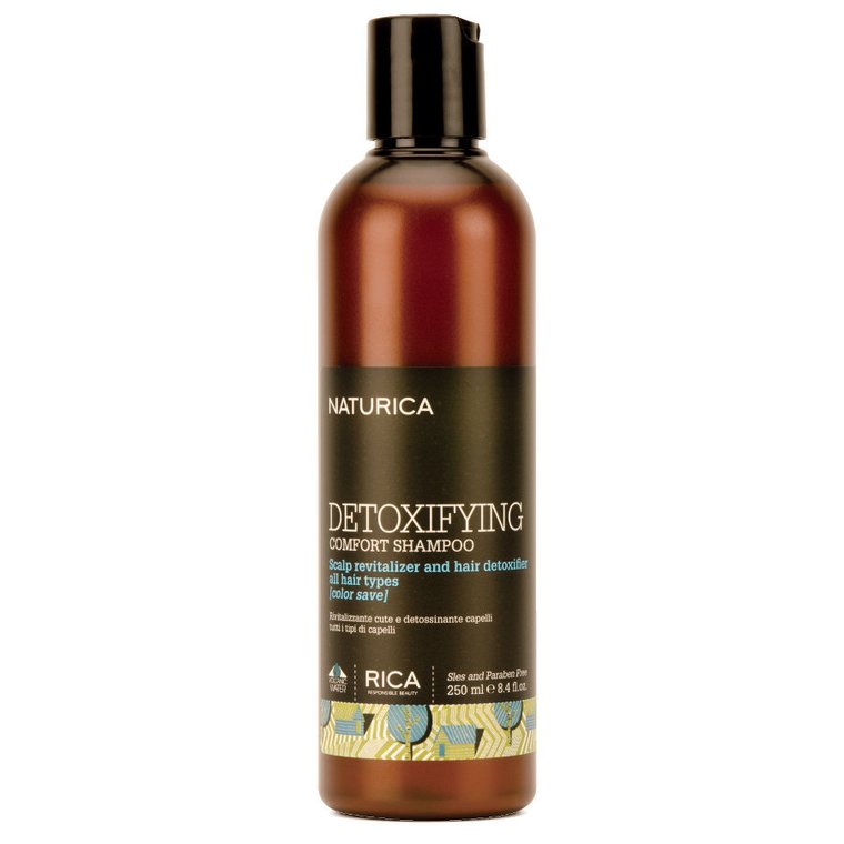 Rica Naturica Detoxifying Comfort, Szampon detoksykujący do każdego rodzaju włosów 250ml