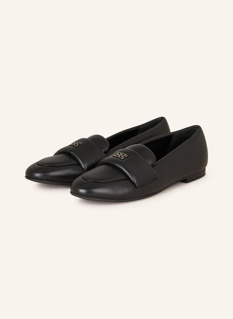 Casadei Loafersy schwarz