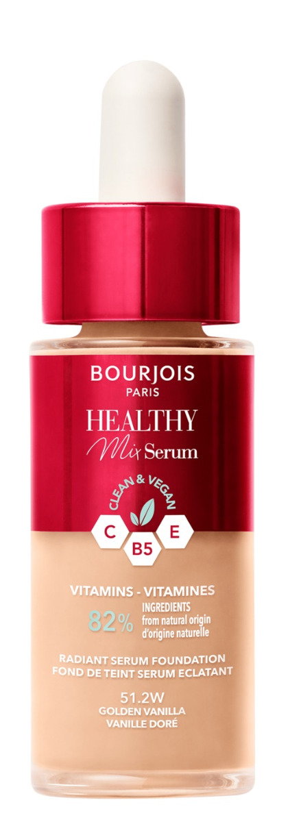 BOURJOIS Healthy Mix Serum Podkład do twarzy, 51.2 Golden Vanilla Golden Vanilla 30 ml