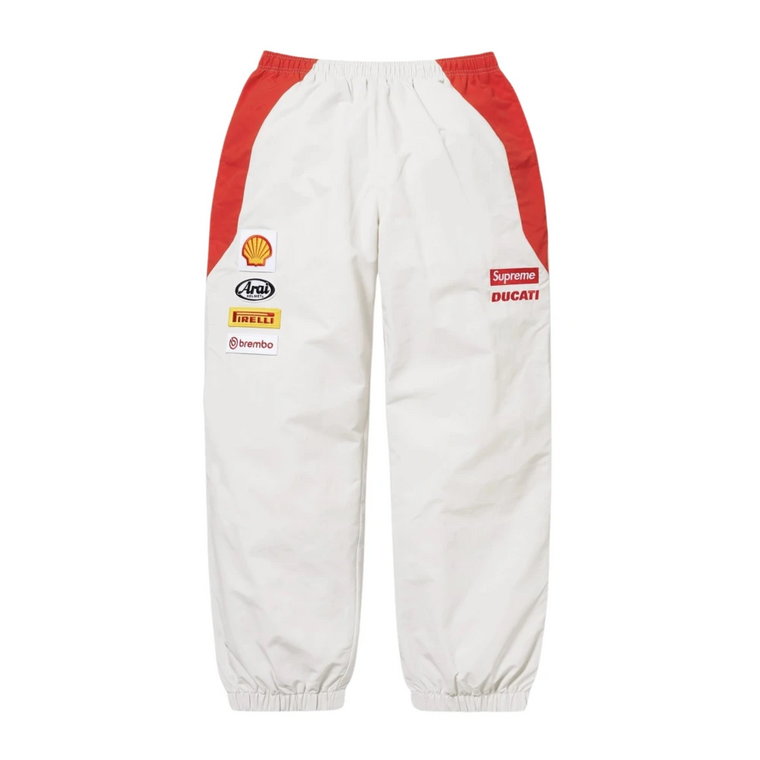 Limitowana edycja Track Pant Light Grey Supreme