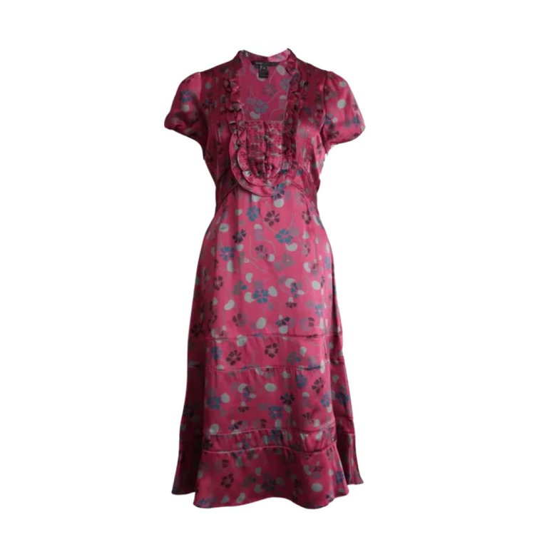 Pre-owned Silk dresses Marc Jacobs Pre-owned