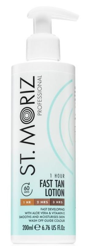 St. Moriz Professional - Błyskawiczny Samoopalacz w balsamie do ciała i twarzy 200 ml