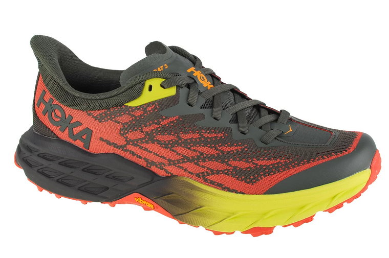 Hoka M Speedgoat 5 1123157-TFST, Męskie, Zielone, buty do biegania, tkanina, rozmiar: 44