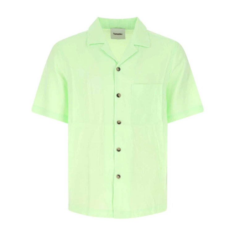 Pastel Green Modal Blend Shirt Nanushka