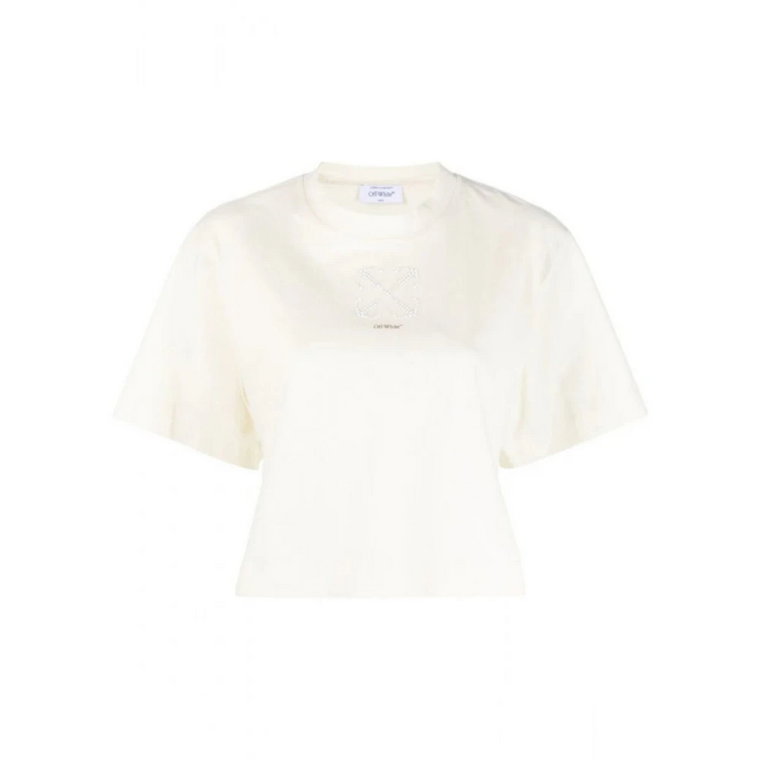 Arrows Crop T-Shirt Off White