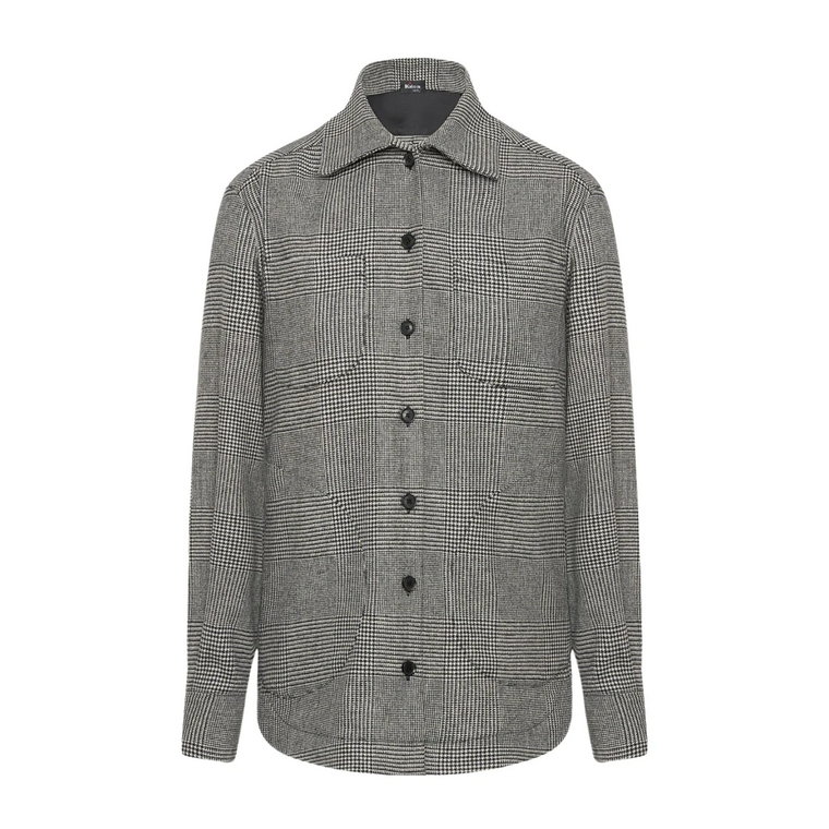 Glen Plaid Overshirt Kiton