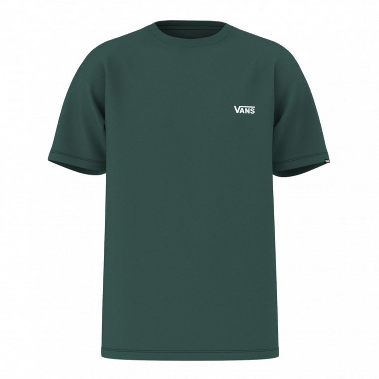 Męski t-shirt basic Vans Left Chest Logo - zielony