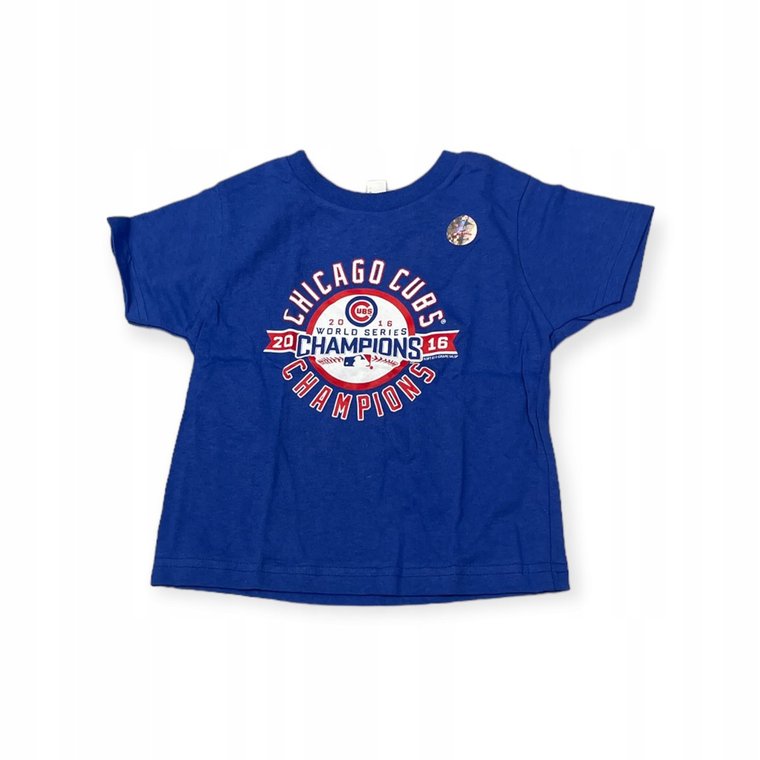 Koszulka T-shirt juniorski Rabbit Skins Chicago Cubs Champions MLB 3 latka