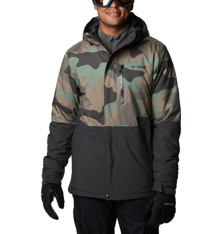 Męska kurtka narciarska COLUMBIA Winter District Jacket - oliwkowa/khaki
