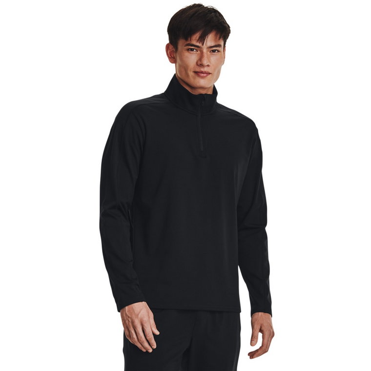 Męski longsleeve treningowy Under Armour UA Meridian 1/4 Zip - czarny