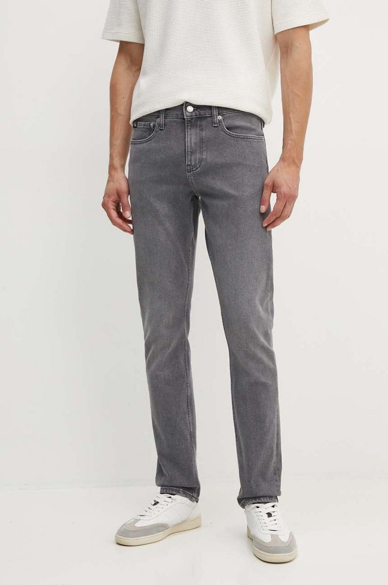 Calvin Klein Jeans jeansy męskie kolor szary J30J325730