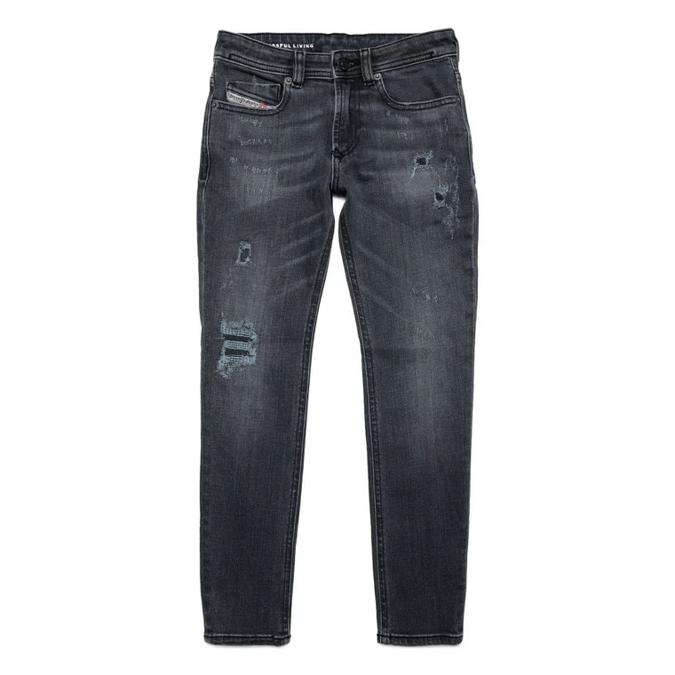 1979 Sleenker Skinny Jeans z Naszywkami Diesel