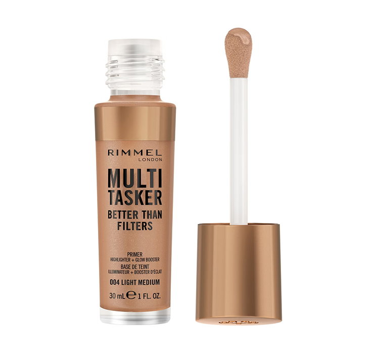 RIMMEL MULTI TASKER BETTER THAN FILTERS BAZA ROZŚWIETLAJĄCA 3W1 004 LIGHT MEDIUM 30ML