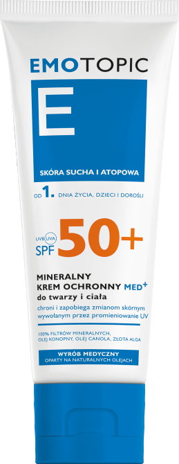 EMOTOPIC Krem Mineralny SPF 50+ - 75 ml